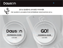 Tablet Screenshot of dawson-dynamic.com